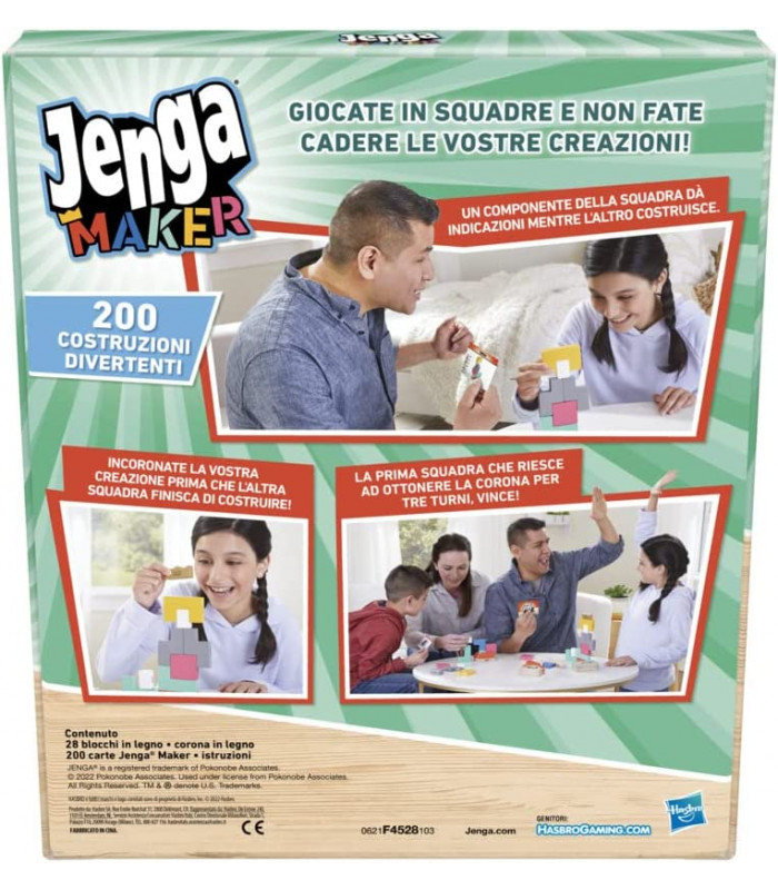 Gioco da tavolo Jenga Maker