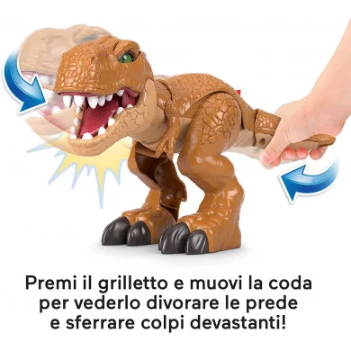 Imaginext Jurassic World Ferocissimo Dinosauro T-Rex Fisher-Price HFC04