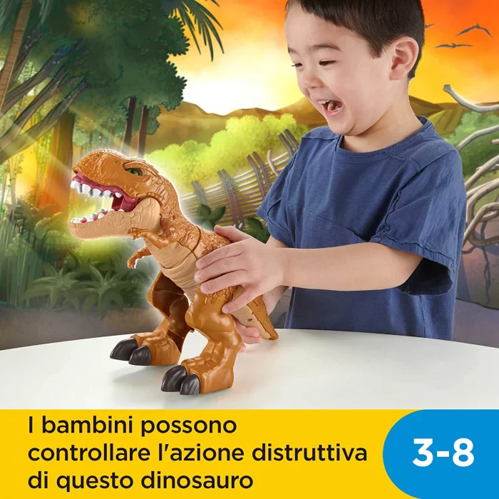 Imaginext Jurassic World Ferocissimo Dinosauro T-Rex Fisher-Price HFC04