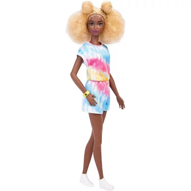 Barbie Fashionistas Bambola Capelli Afro Biondi HBV14