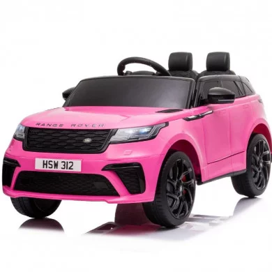 Auto Elettrica per Bambini 12V Range Rover Velar Rosa