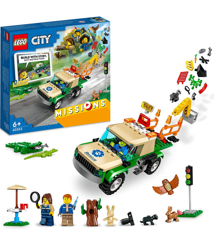 LEGO City 60353 Missioni di Salvataggio Animale