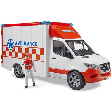 Ambulanza MB Sprinter con autista Bruder 02676