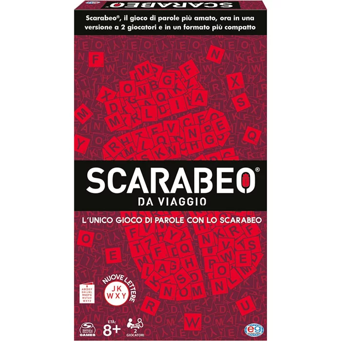 Gioco da tavolo Scarabeo a 2 giocatori