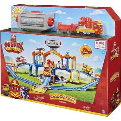 Mighty Express La Stazione Centrale Playset Mission Station