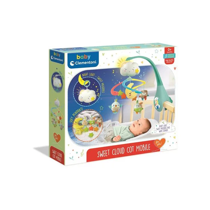 Sweet Cloud Cot Mobile Mobile Culla Clementoni 17710
