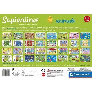 Sapientino Animali E Natura Clementoni 16384