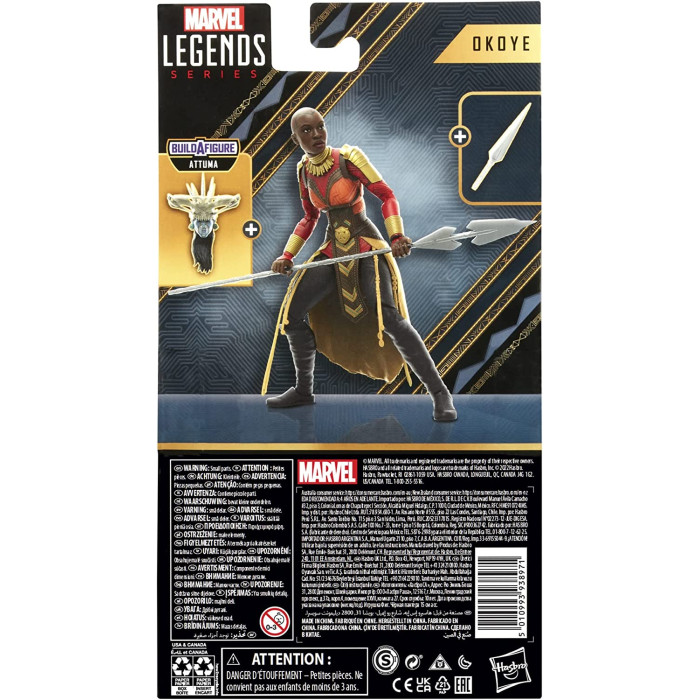 Marvel Legends Series Black Panther: Wakanda Forever Okoye Hasbro
