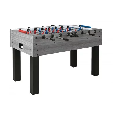 Calcio Balilla F100 Rovere grigio Con Aste Rientranti Garlando