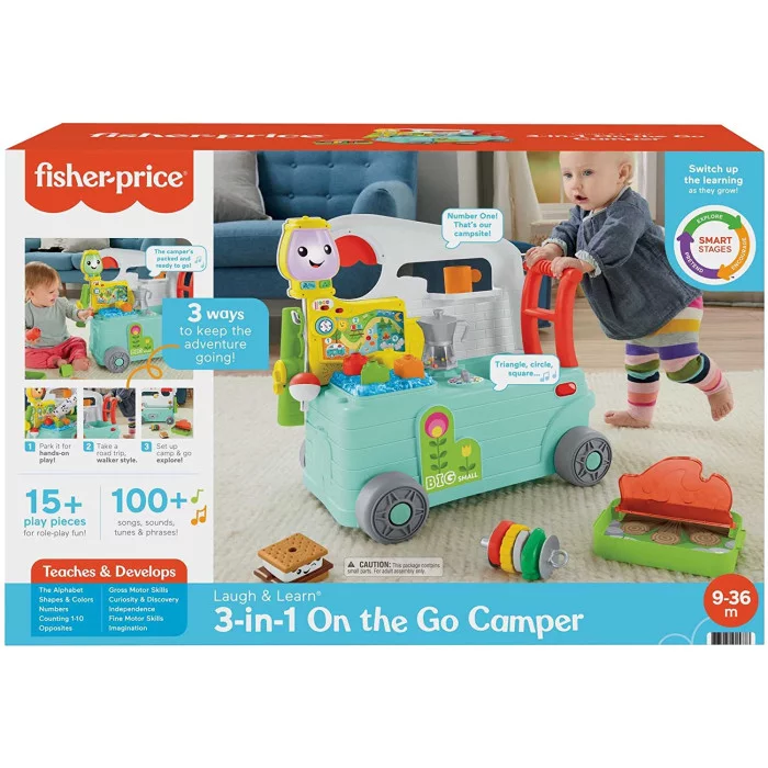Camper 3-in-1 Ridi e Impara Fisher-Price