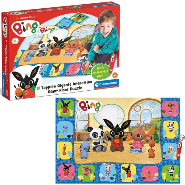 Bing Tappeto Gigante Interattivo Clementoni 16400