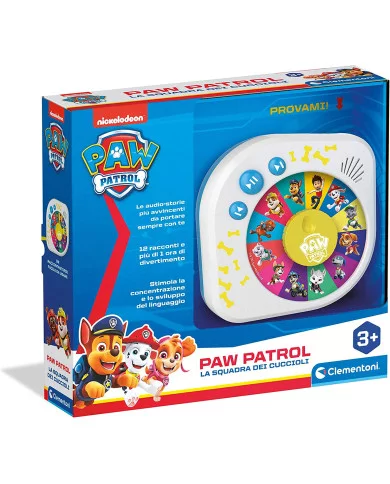 Paw Patrol La Squadra dei Cuccioli Racconta Storie per Bambini Clementoni 17750