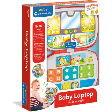 Baby laptop Amici Animali Clementoni 17677