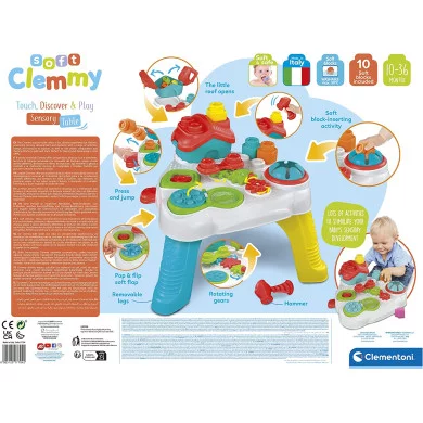 Tavolino Soft Clemmy Touch Clementoni 17704