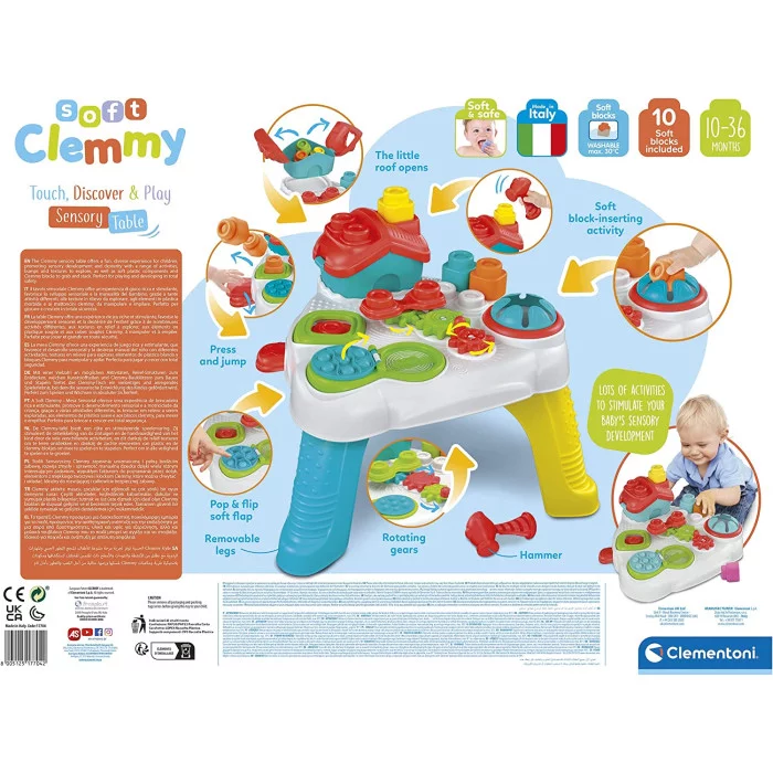 Tavolino Soft Clemmy Touch Clementoni 17704
