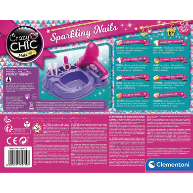 Crazy Chic Unghie Scintillanti Clementoni 15179