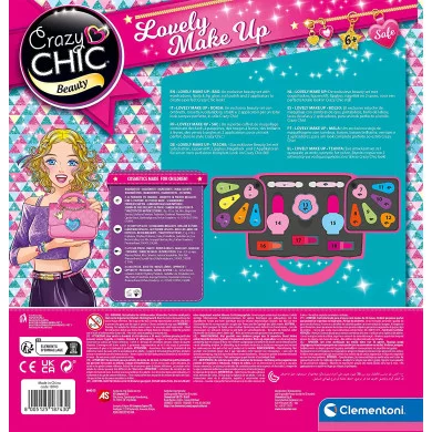 Crazy Chic Make Up Bag Trousse Clementoni 18743