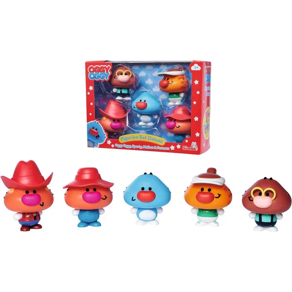 Set Oggy Oggy 5 personaggi SIMBA