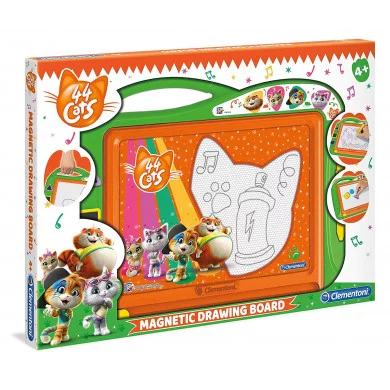 Clementoni Lavagna Magnetica 44 Gatti, Multicolore, 15295