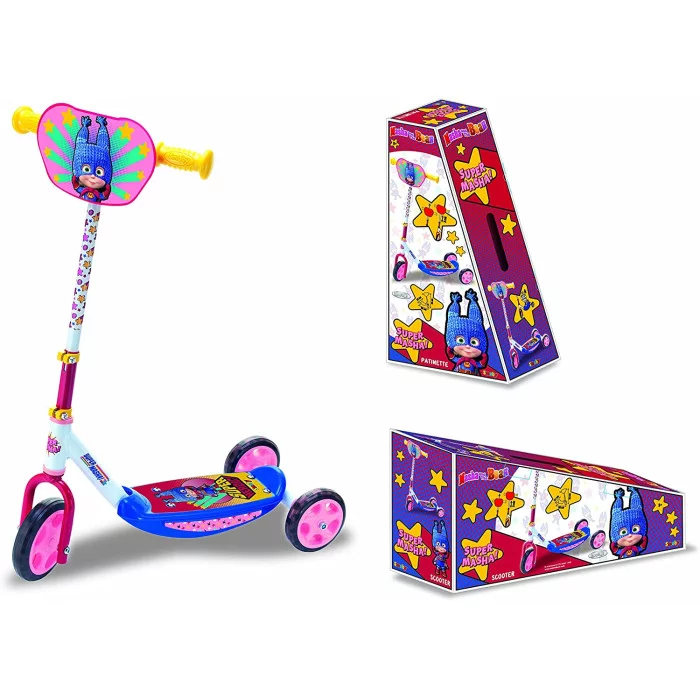 Monopattino Tre Ruote Super Masha Smoby