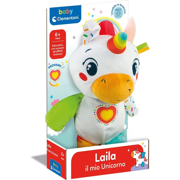 Laila Il Mio Unicorno Peluche Clementoni 17772