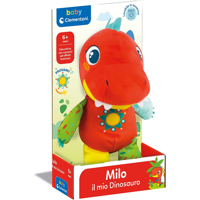 Milo Il Mio Dinosauro Peluche Clementoni 17773