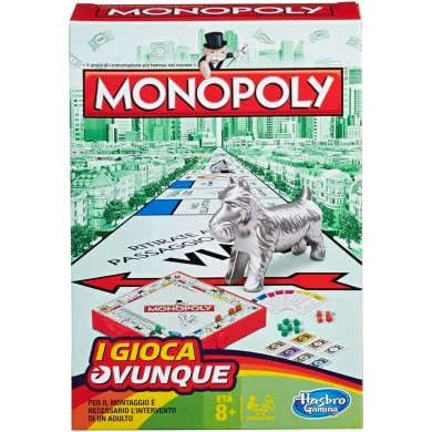 Gioco da tavolo Monopoly Travel Hasbro