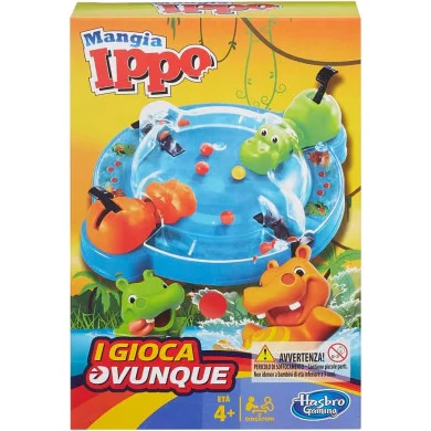 Gioco da tavolo Mangia Ippo Travel Hasbro