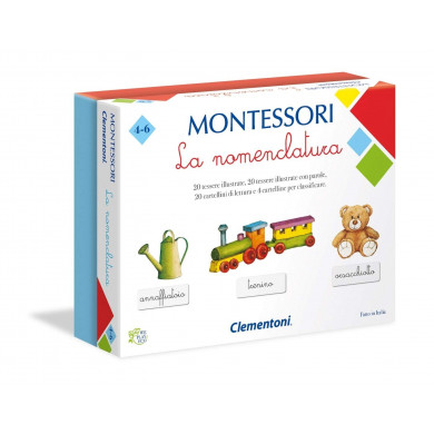 Clementoni Montessori LA NOMENCLATURA 16101