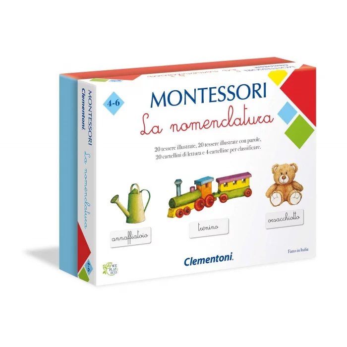 Clementoni Montessori LA NOMENCLATURA 16101
