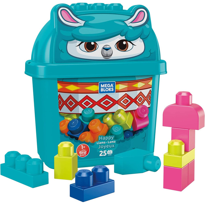 Megabloks Happy Lama Azzurro 25 pcs