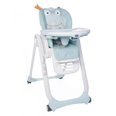 Seggiolone Chicco Polly 2 Start 4 Ruote Froggy