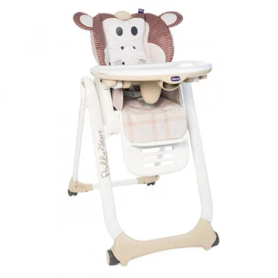 Seggiolone Chicco Polly 2 Start 4 Ruote Monkey