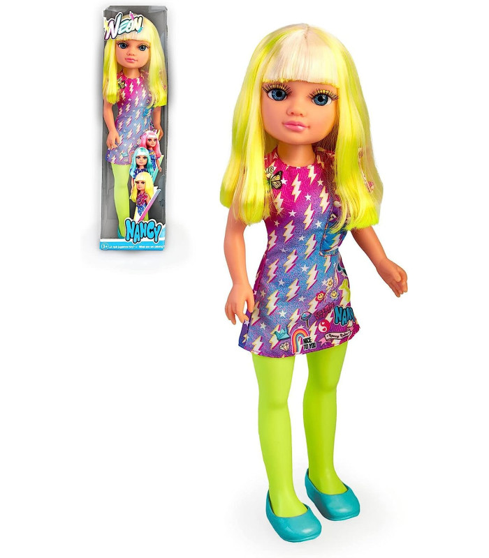 Nancy bambola Neon giallo