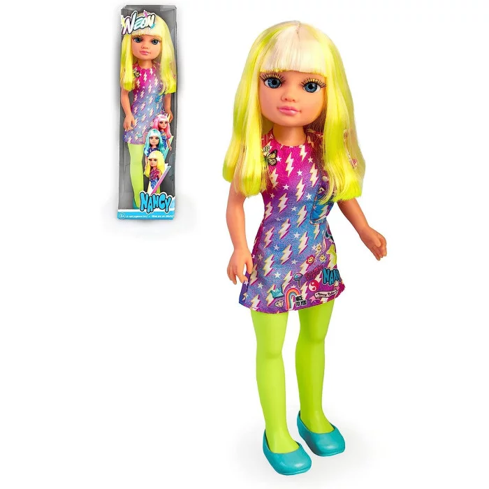 Nancy bambola Neon giallo