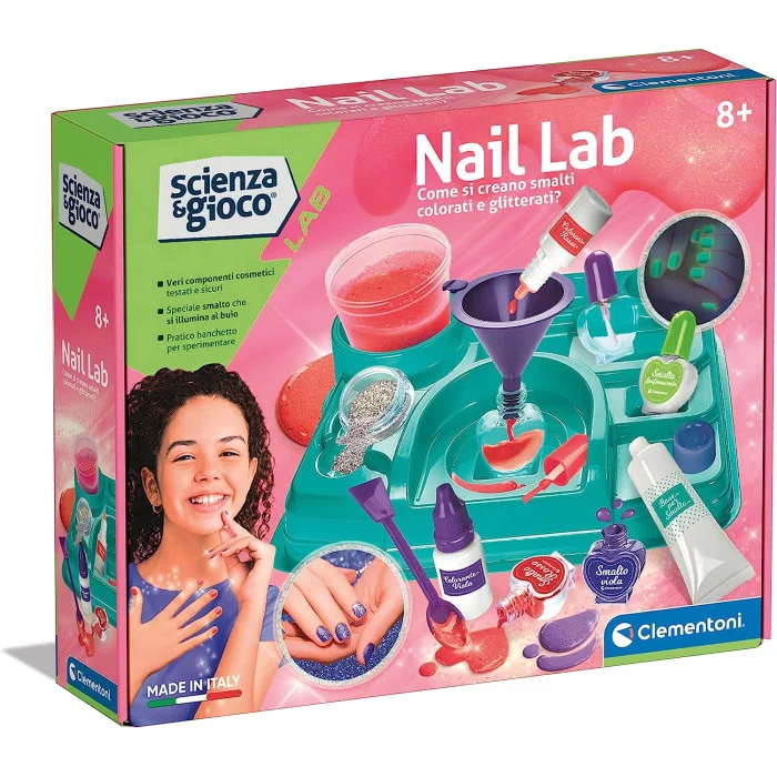 Nail Lab Esperimenti Clementoni 19326
