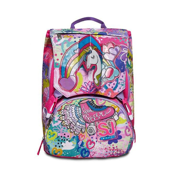 Zaino scuola Sdoppiabile Big SJ Gang Magicflip Girl