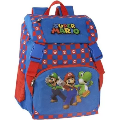 ZAINO Scuola Estensibile Standard SUPER MARIO