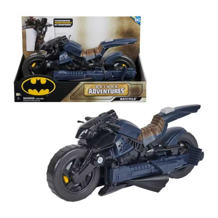 Batcycle Trasformabile Veicolo Batman Adventures 2 in 1