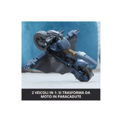Batcycle Trasformabile Veicolo Batman Adventures 2 in 1