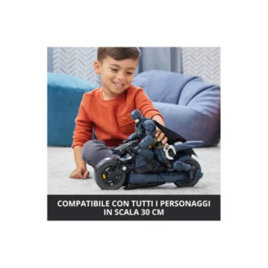 Batcycle Trasformabile Veicolo Batman Adventures 2 in 1
