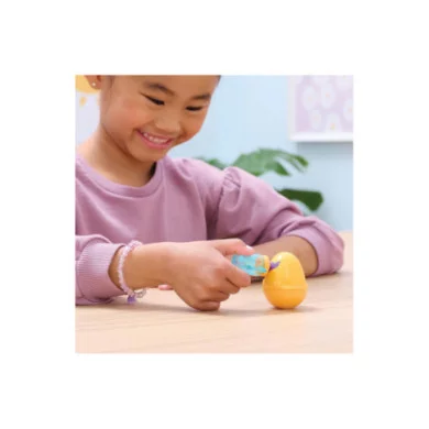 HATCHIMALS Alive Confezione Singola con Mini Personaggi in Uova Che Si Schiudono con l'Acqua