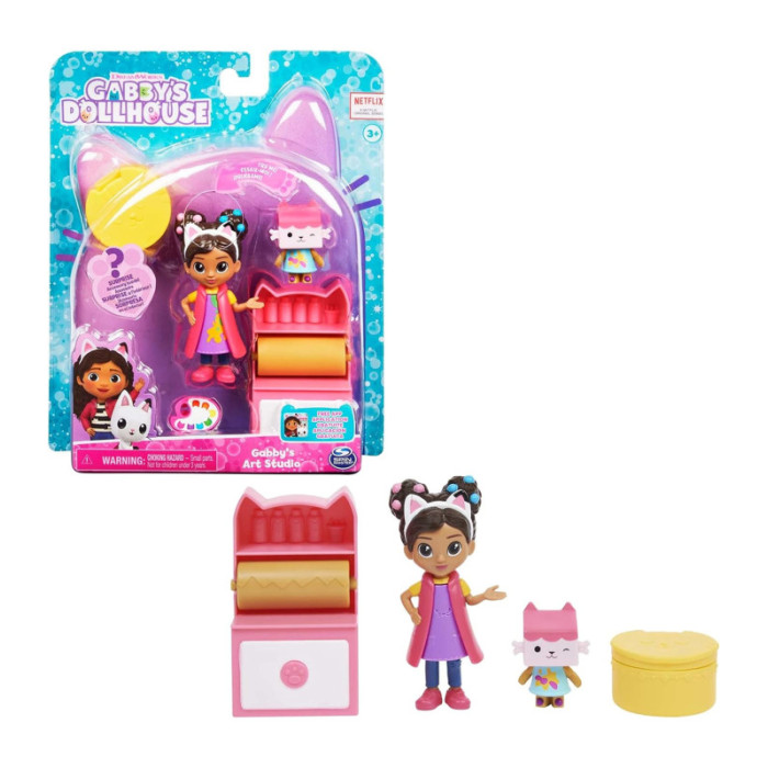Gabby's Dollhouse Mini set Studio d'arte