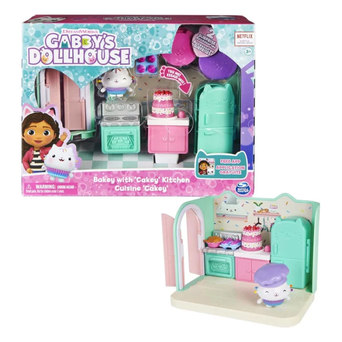 Gabby's Dollhouse La cucina di gattino Dolcetto