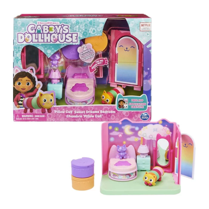 Gabby's Dollhouse La camera da letto di Cuscigatta
