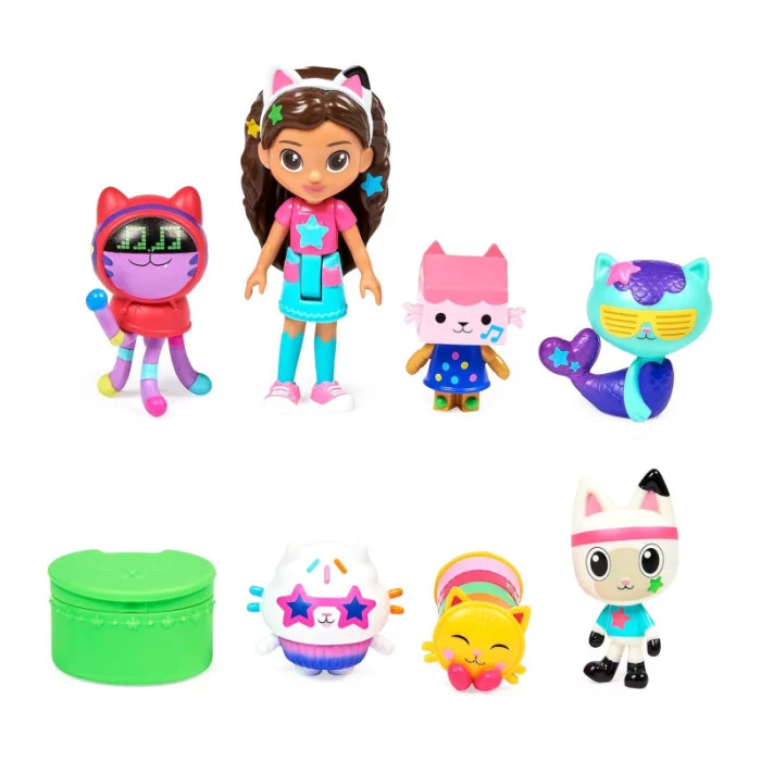 Gabby's Dollhouse, Set di Personaggi a Tema Festa da Ballo