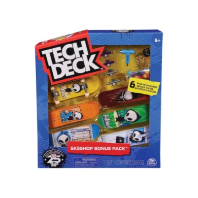 6028845 TECH DECK Bonus pack da 6 skate