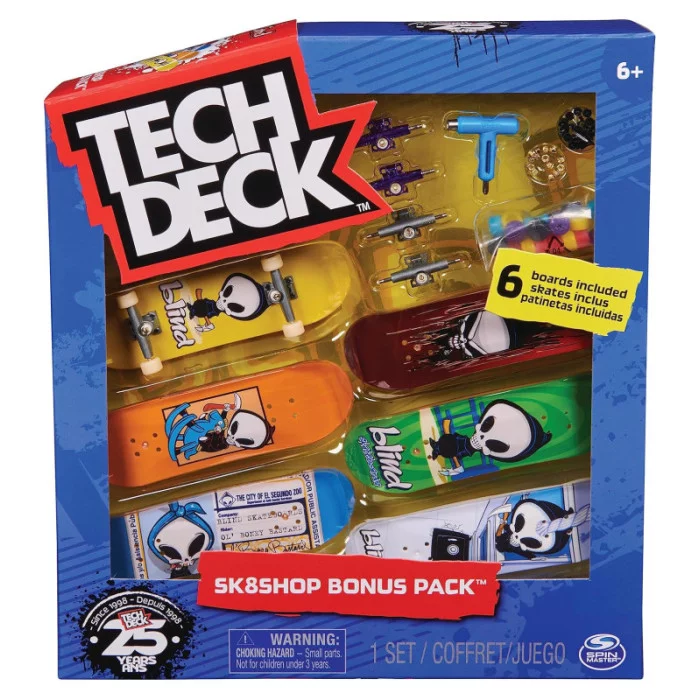 6028845 TECH DECK Bonus pack da 6 skate