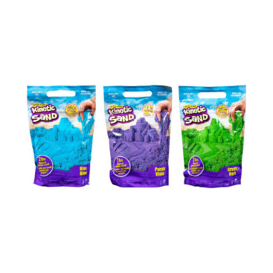 Sabbia Colorata Decorativa - Granulometria 0,4-0,7 Mm, Confezione Da 2 Kg (Blu)