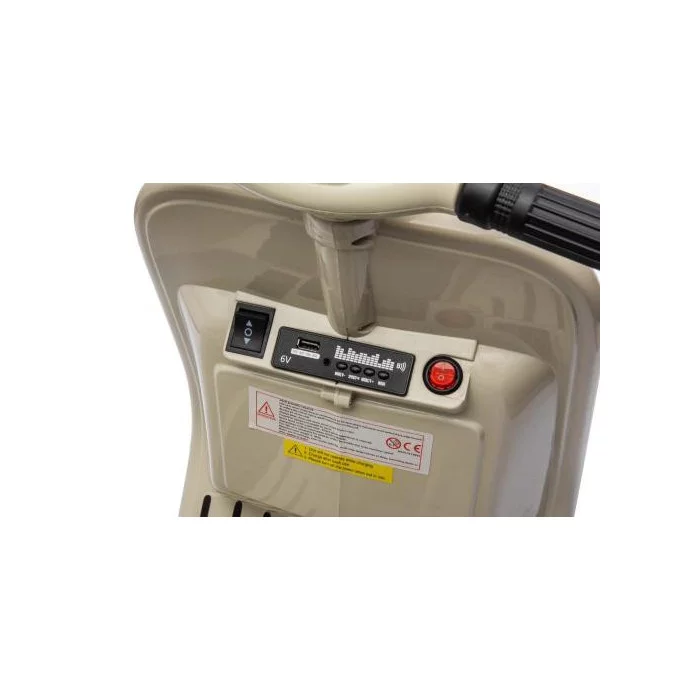 Vespa Sidecar Small 6V Crema